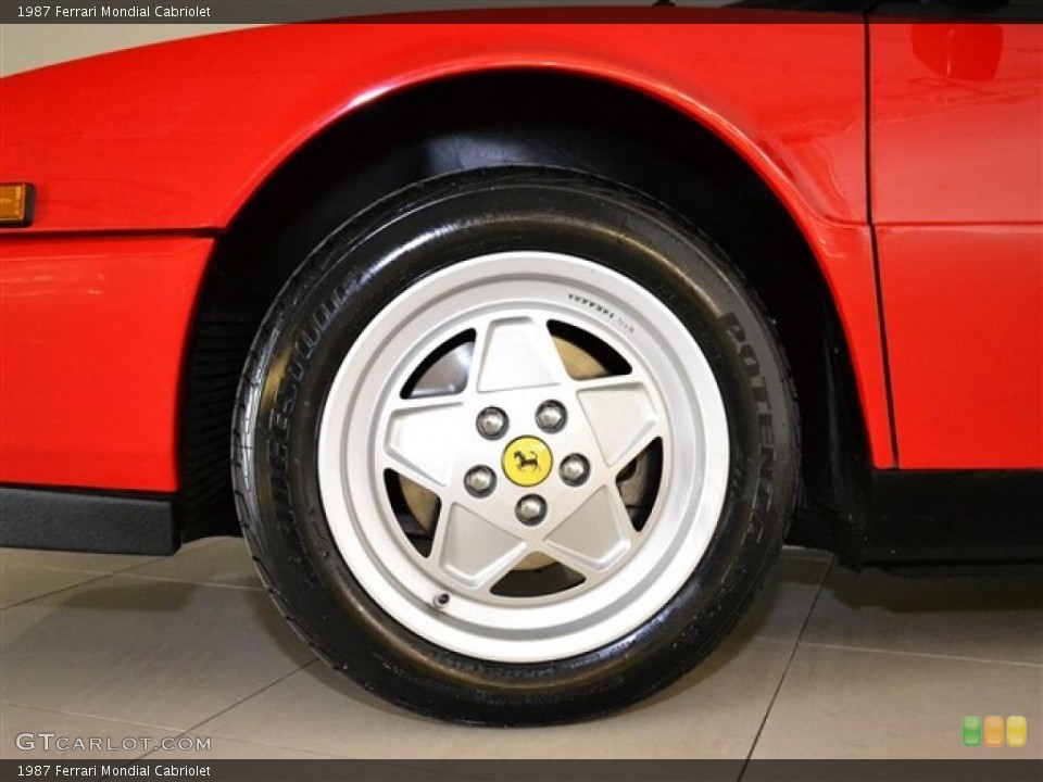 1987 Ferrari Mondial Cabriolet Wheel and Tire Photo #49138277