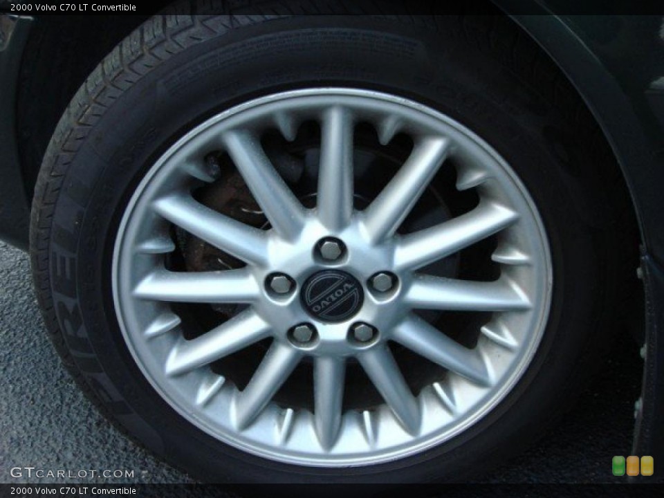 2000 Volvo C70 LT Convertible Wheel and Tire Photo #49138868