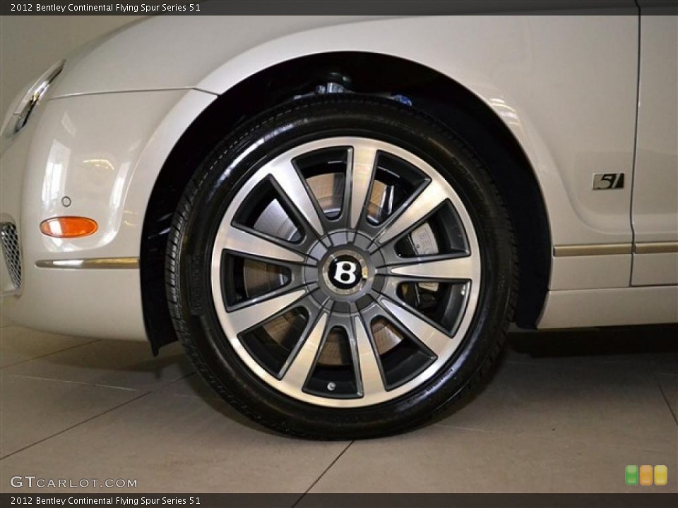 2012 Bentley Continental Flying Spur Series 51 Wheel and Tire Photo #49139777