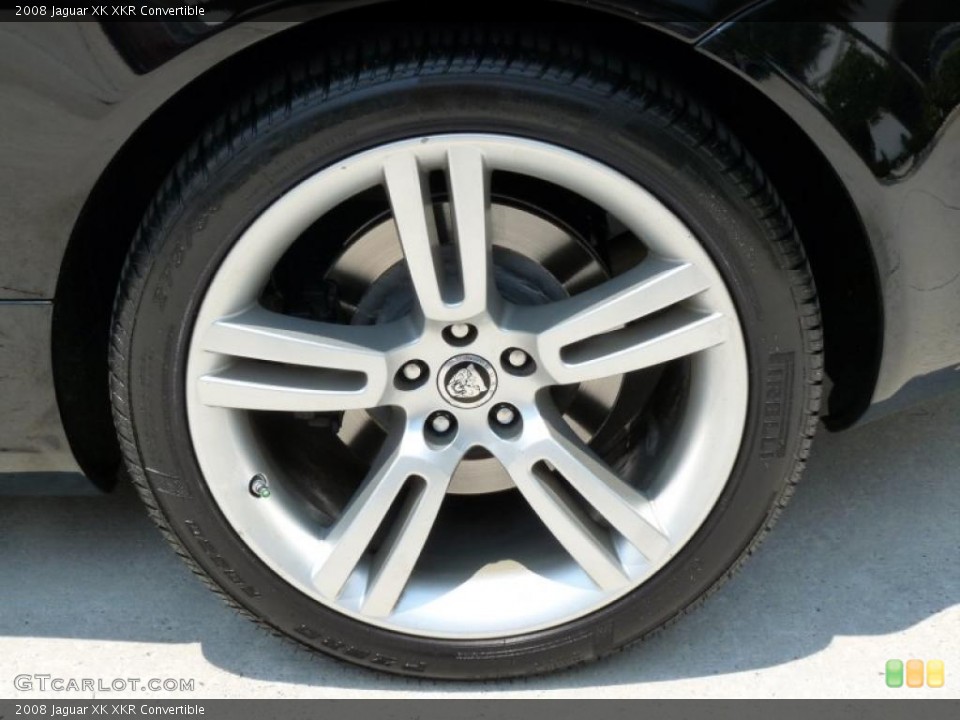 2008 Jaguar XK XKR Convertible Wheel and Tire Photo #49139936