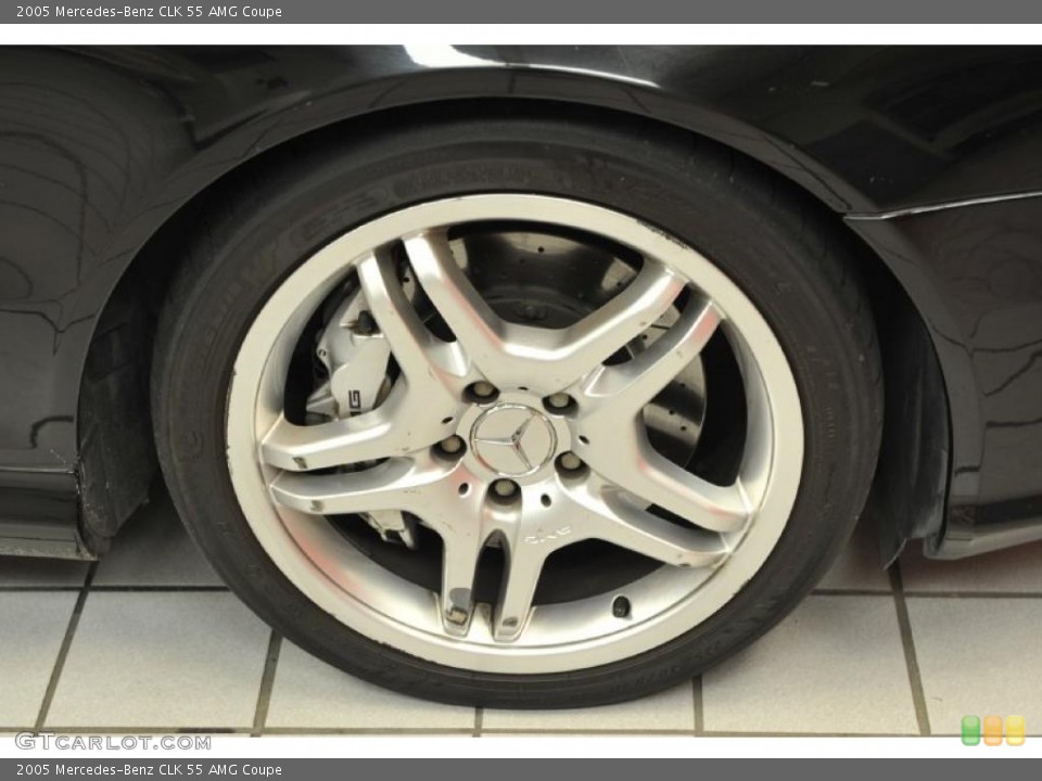2005 Mercedes-Benz CLK 55 AMG Coupe Wheel and Tire Photo #49143554