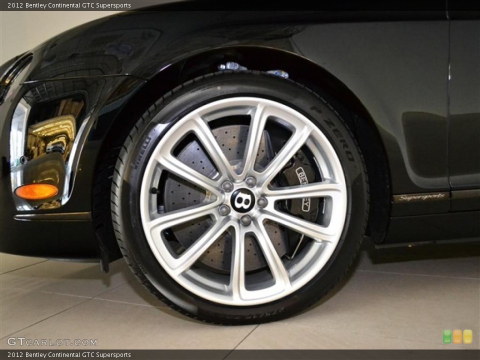 2012 Bentley Continental GTC Supersports Wheel and Tire Photo #49144013