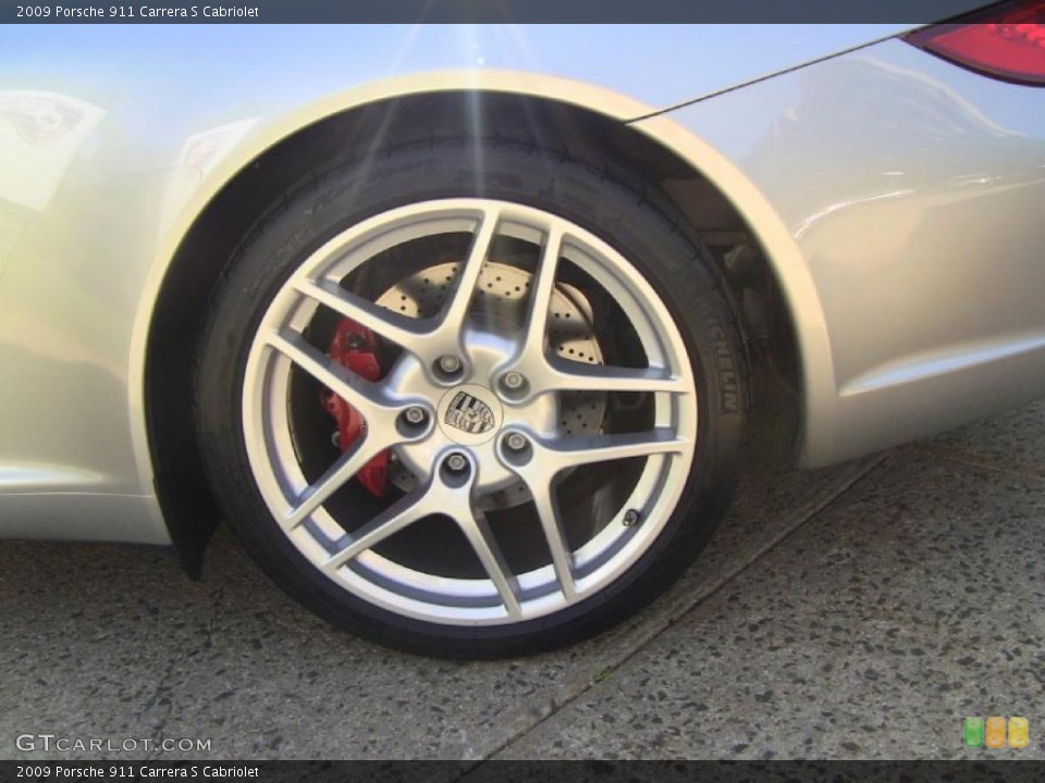 2009 Porsche 911 Carrera S Cabriolet Wheel and Tire Photo #49153259