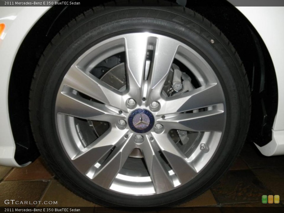 2011 Mercedes-Benz E 350 BlueTEC Sedan Wheel and Tire Photo #49156946