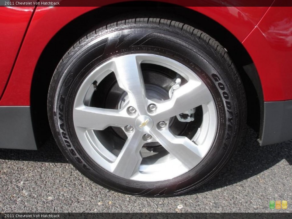 2011 Chevrolet Volt Hatchback Wheel and Tire Photo #49161062