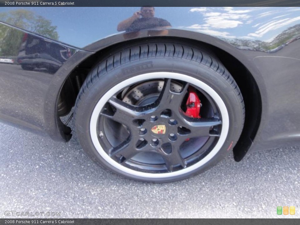 2008 Porsche 911 Carrera S Cabriolet Wheel and Tire Photo #49165778