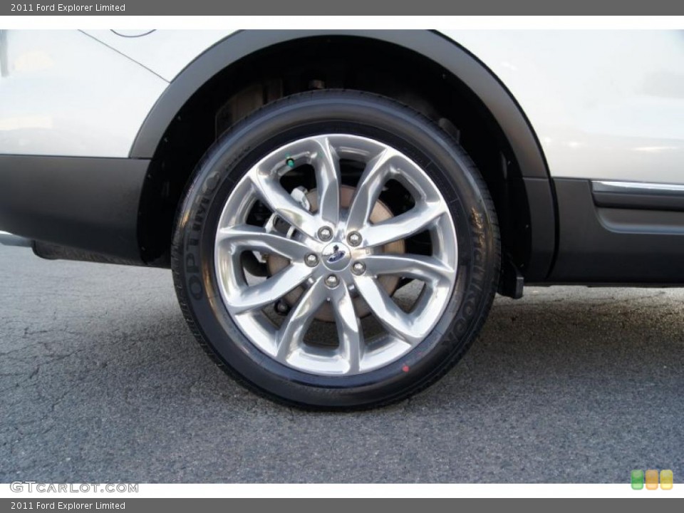 2011 Ford Explorer Limited Wheel and Tire Photo #49166813