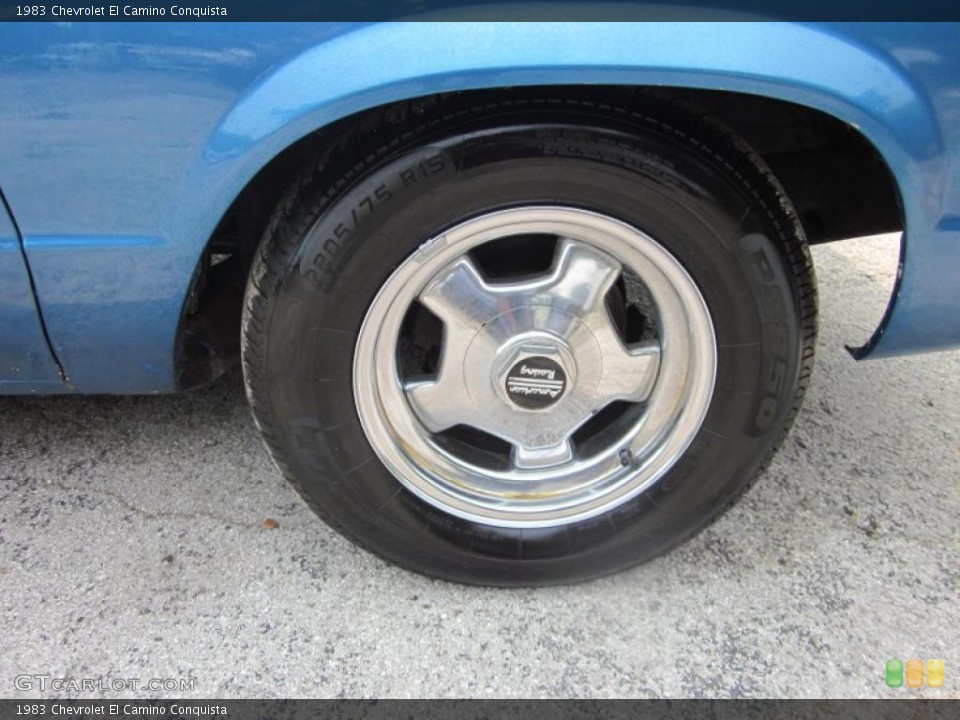 1983 Chevrolet El Camino Custom Wheel and Tire Photo #49167680