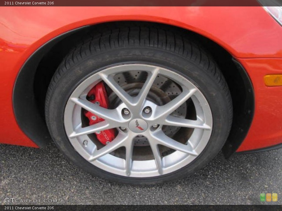 2011 Chevrolet Corvette Z06 Wheel and Tire Photo #49168898