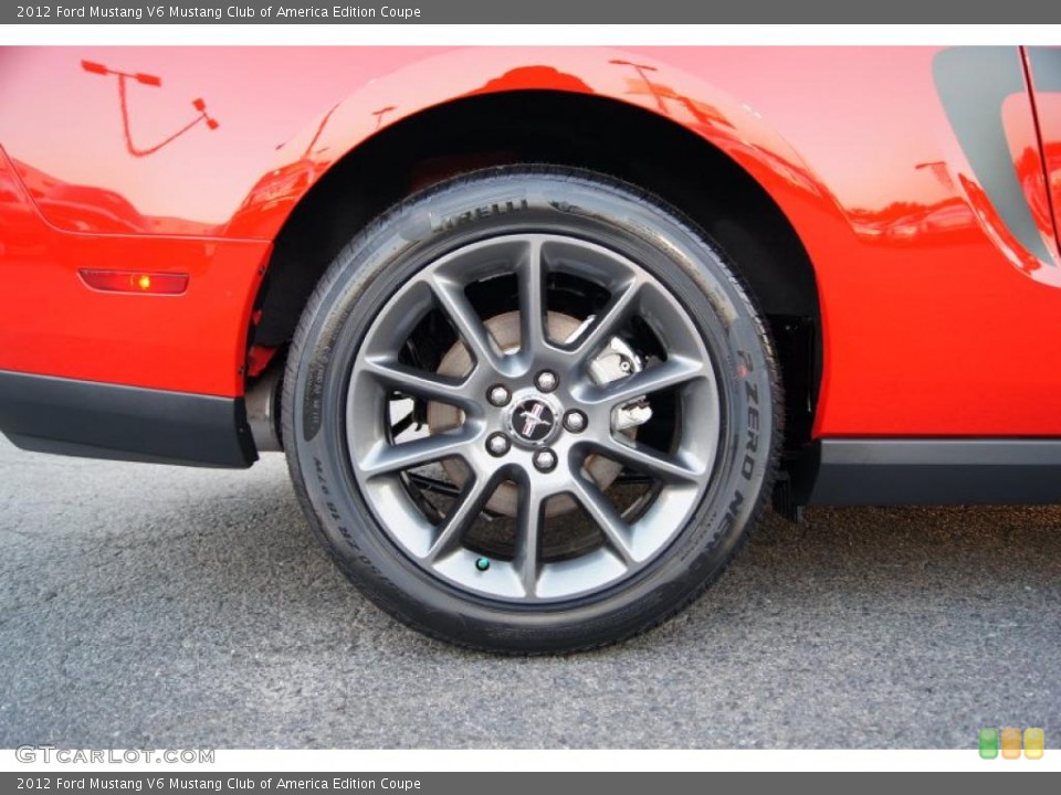 2012 Ford Mustang V6 Mustang Club of America Edition Coupe Wheel and Tire Photo #49169162