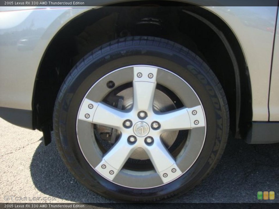 2005 Lexus RX 330 AWD Thundercloud Edition Wheel and Tire Photo #49169324
