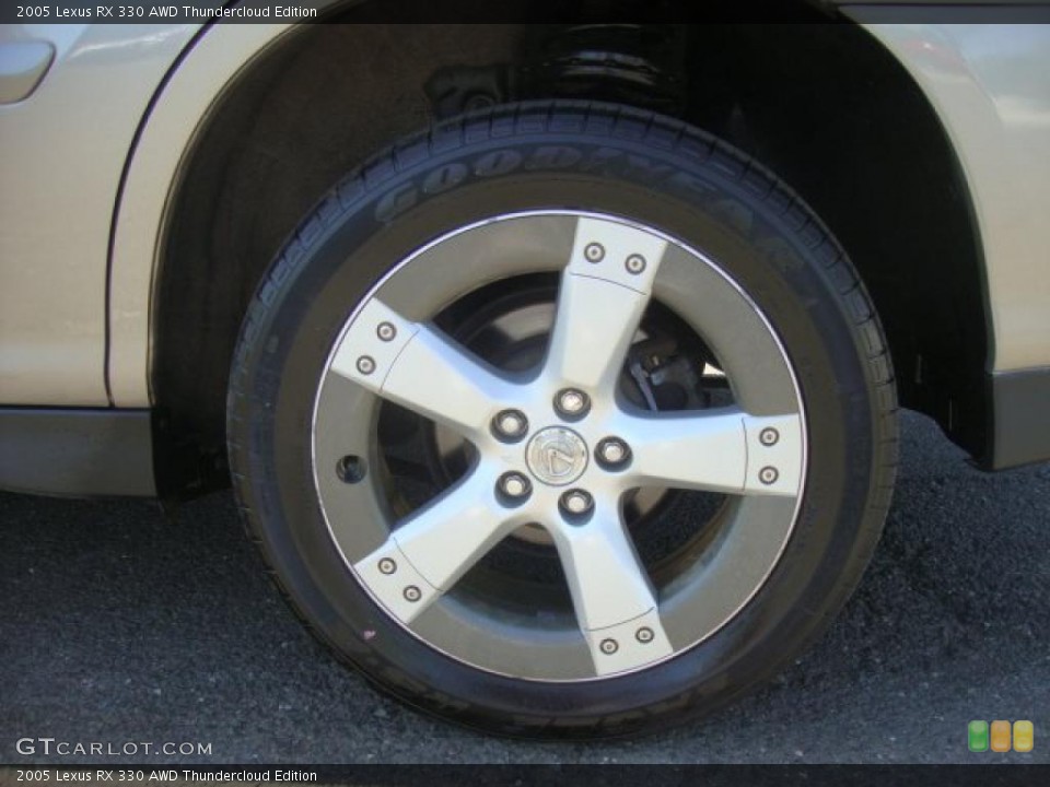 2005 Lexus RX 330 AWD Thundercloud Edition Wheel and Tire Photo #49169339