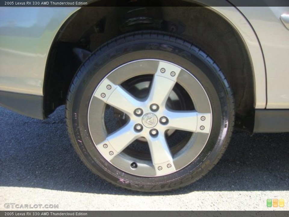 2005 Lexus RX 330 AWD Thundercloud Edition Wheel and Tire Photo #49169375
