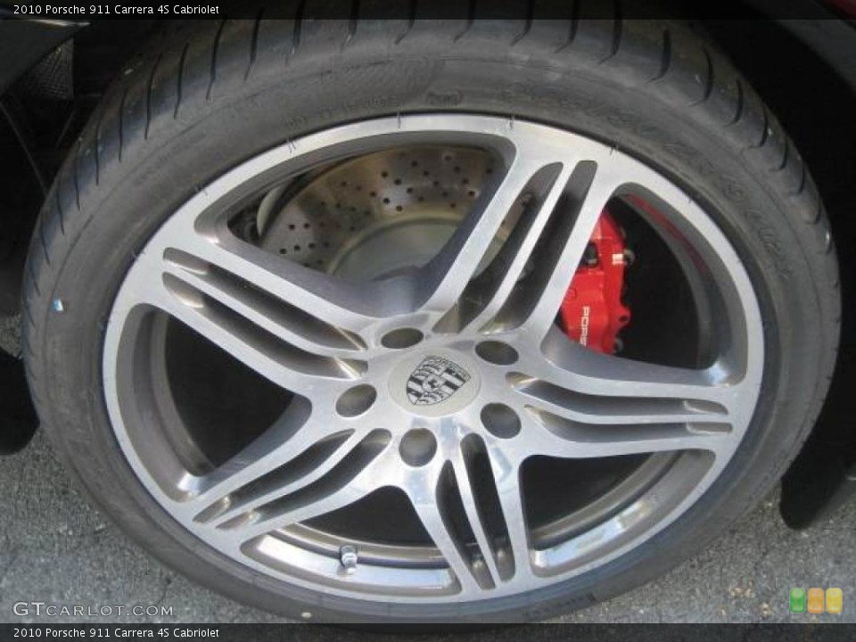 2010 Porsche 911 Carrera 4S Cabriolet Wheel and Tire Photo #49170845