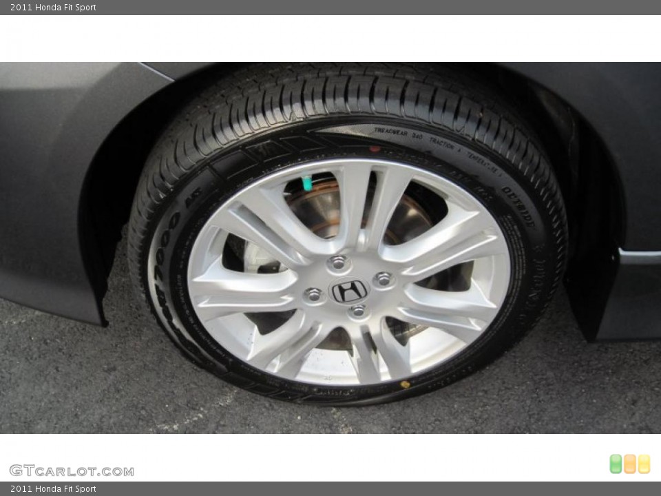 2011 Honda Fit Sport Wheel and Tire Photo #49180541