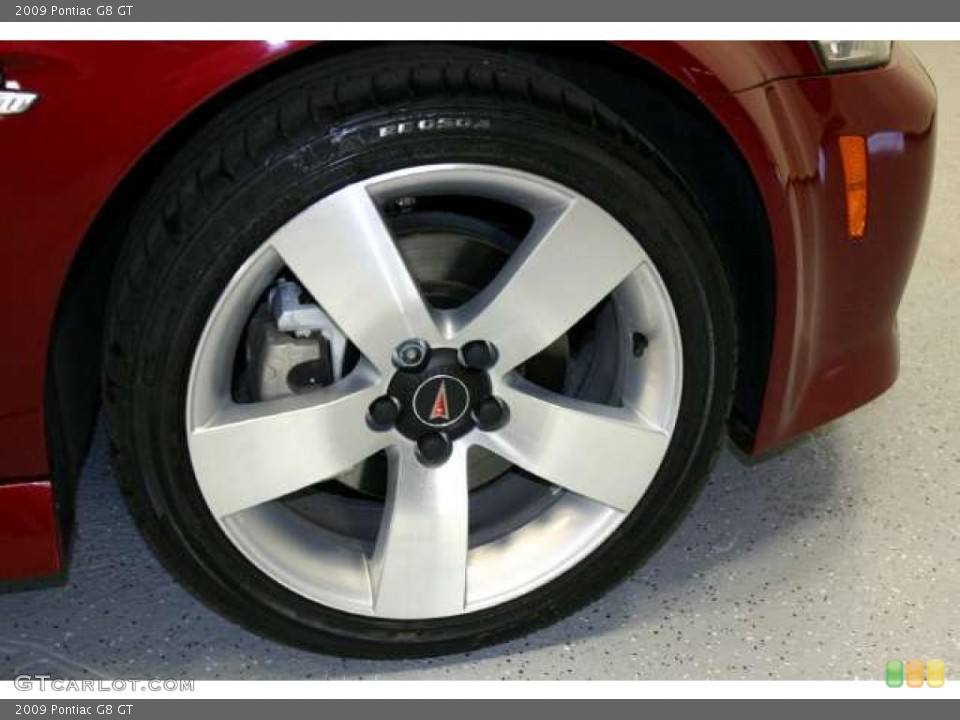 2009 Pontiac G8 GT Wheel and Tire Photo #49182653