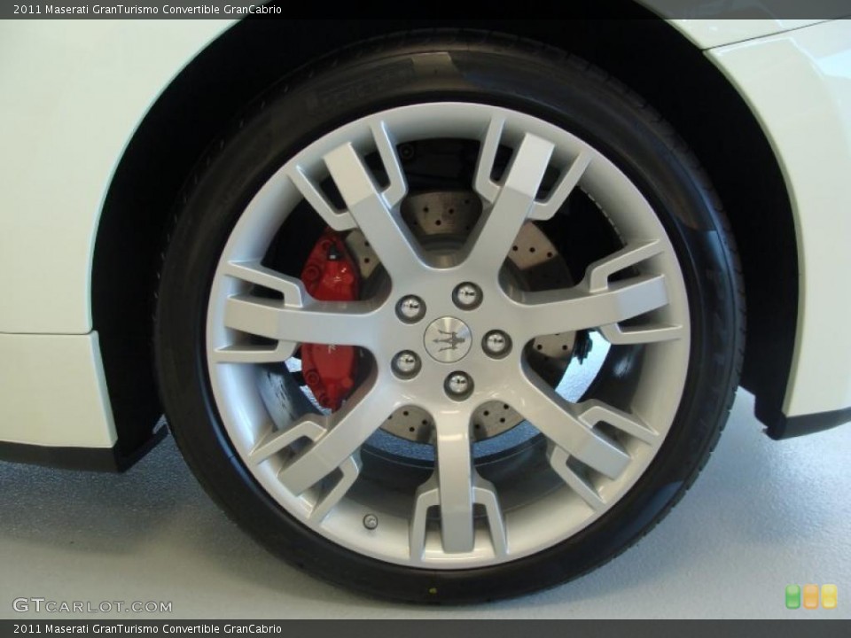 2011 Maserati GranTurismo Convertible GranCabrio Wheel and Tire Photo #49183409