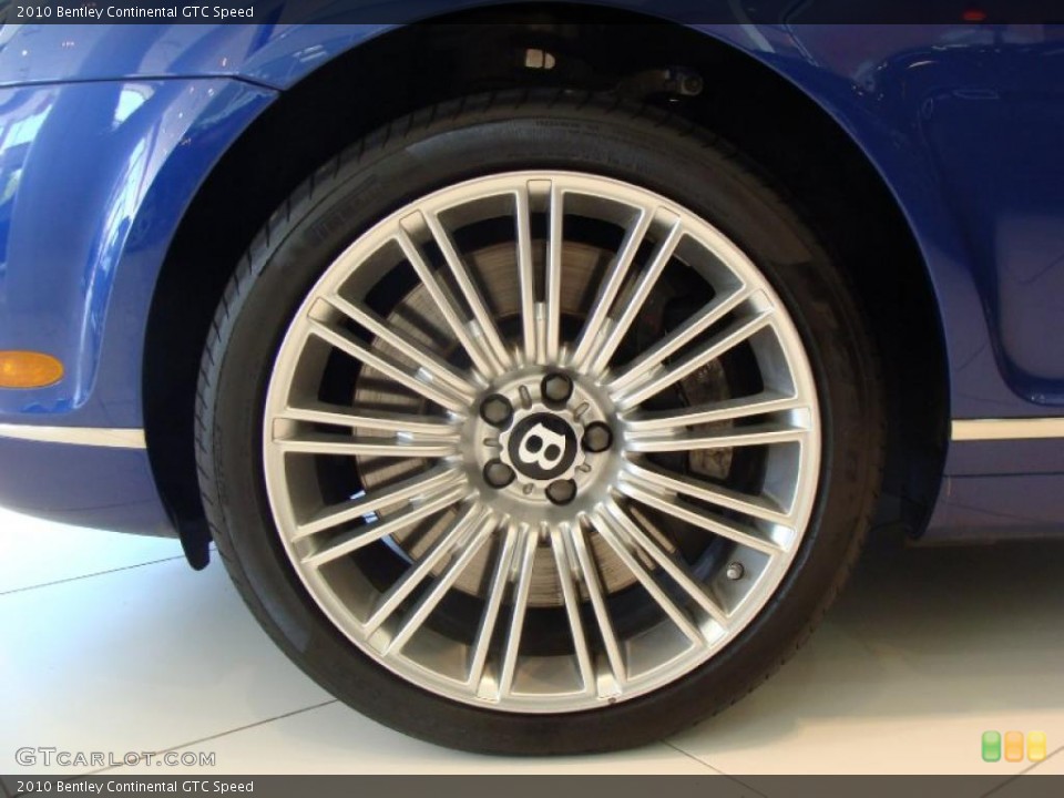2010 Bentley Continental GTC Speed Wheel and Tire Photo #49183880