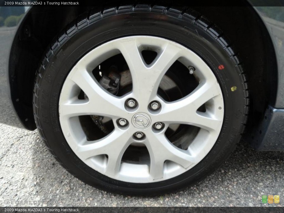2009 Mazda MAZDA3 s Touring Hatchback Wheel and Tire Photo #49197167