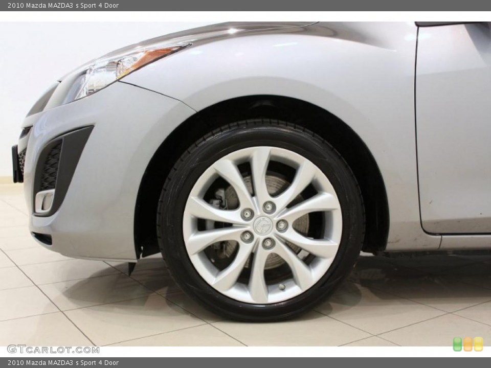 2010 Mazda MAZDA3 s Sport 4 Door Wheel and Tire Photo #49197872