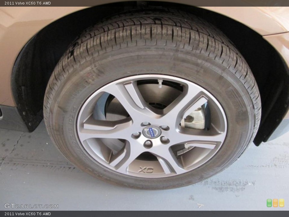 2011 Volvo XC60 T6 AWD Wheel and Tire Photo #49204718