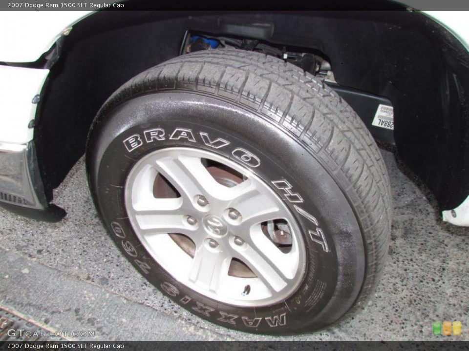 2007 Dodge Ram 1500 SLT Regular Cab Wheel and Tire Photo #49206896
