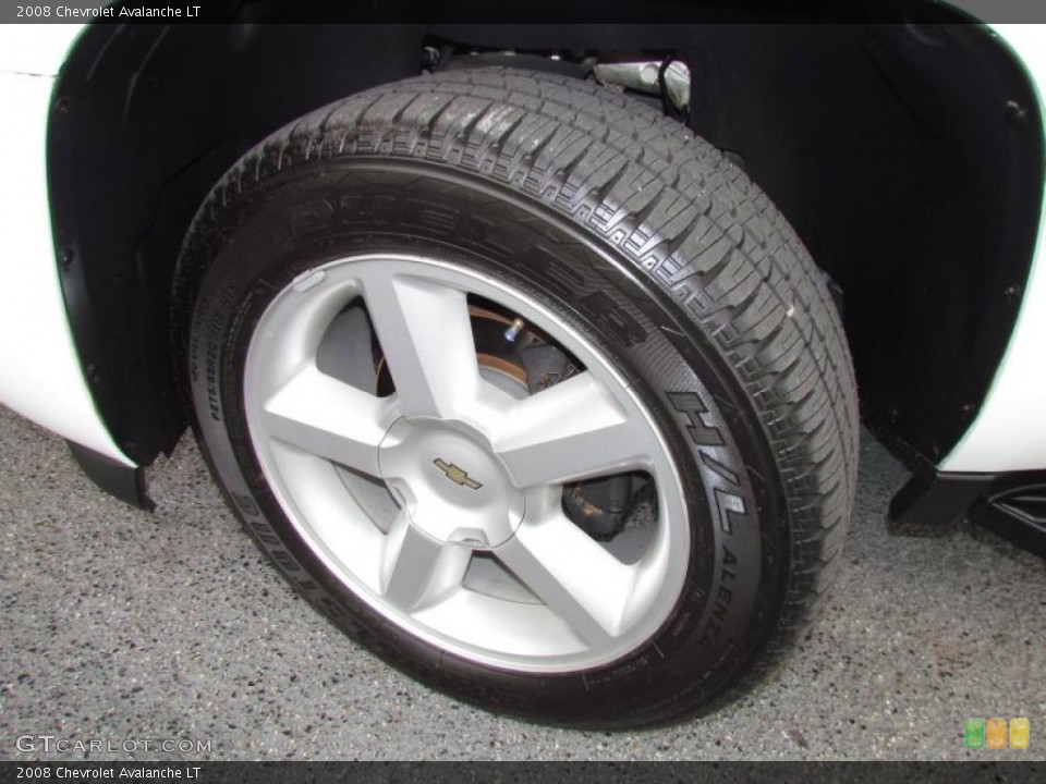 2008 Chevrolet Avalanche LT Wheel and Tire Photo #49207202