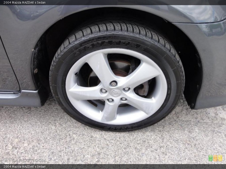 2004 Mazda MAZDA6 s Sedan Wheel and Tire Photo #49212605