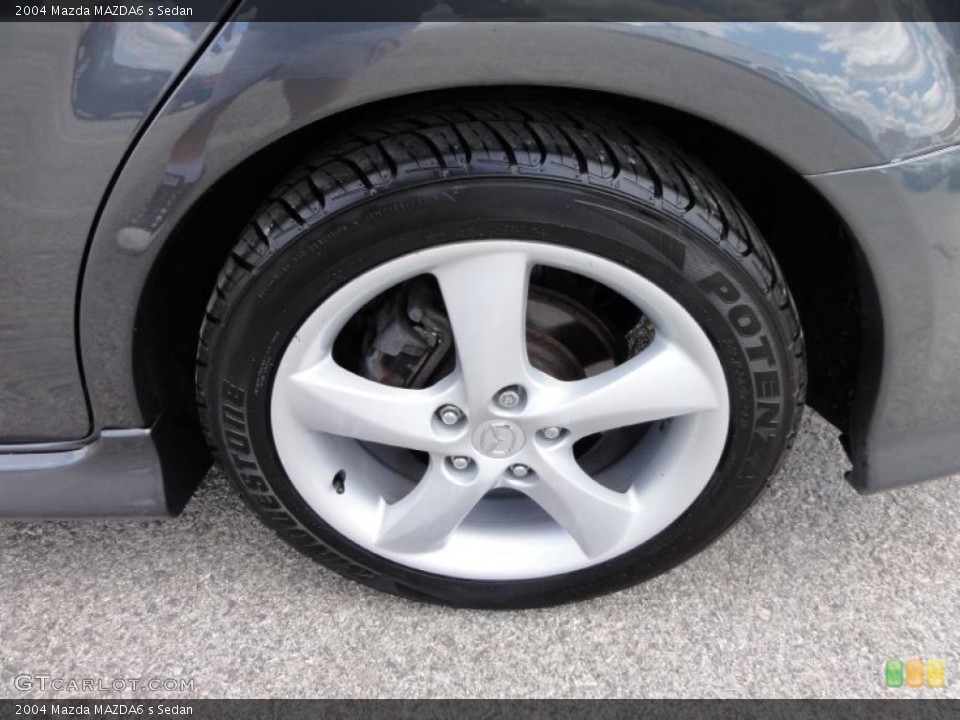2004 Mazda MAZDA6 s Sedan Wheel and Tire Photo #49212725