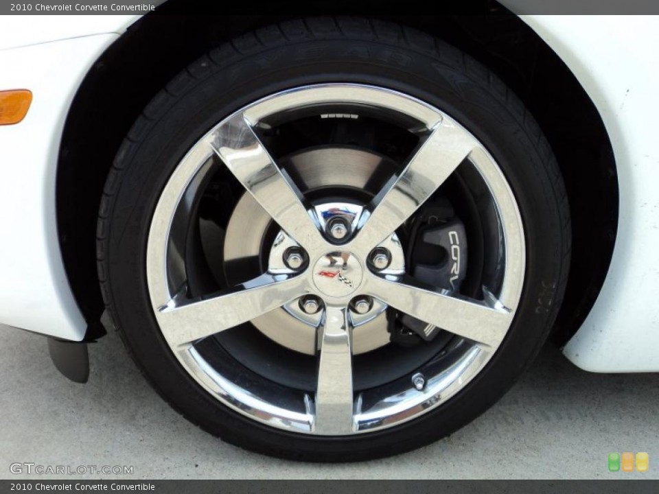 2010 Chevrolet Corvette Convertible Wheel and Tire Photo #49226177
