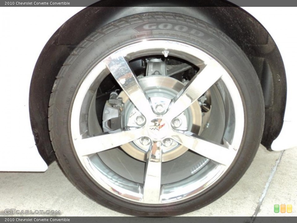 2010 Chevrolet Corvette Convertible Wheel and Tire Photo #49226198