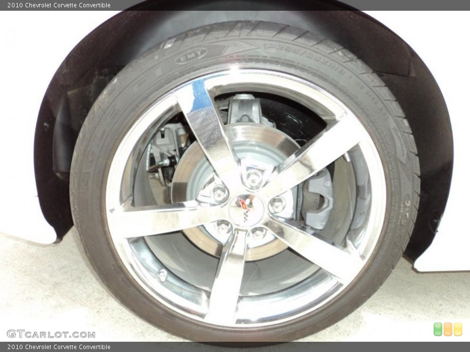 2010 Chevrolet Corvette Convertible Wheel and Tire Photo #49226222