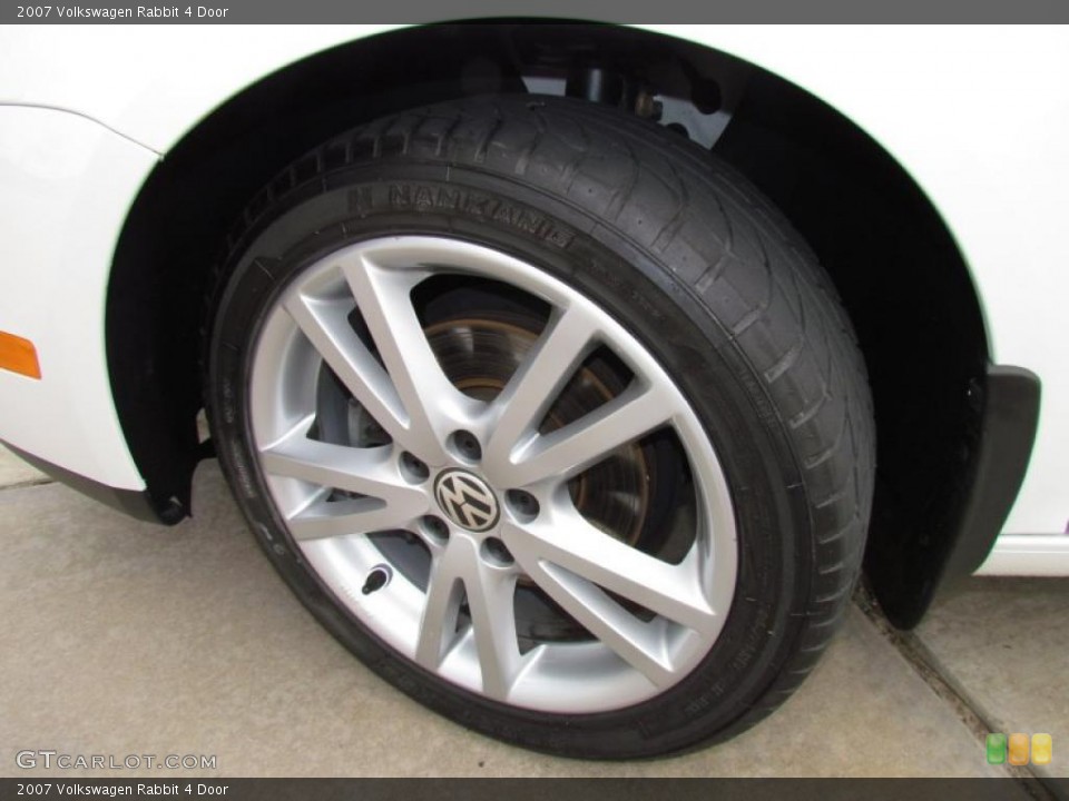 2007 Volkswagen Rabbit 4 Door Wheel and Tire Photo #49227344