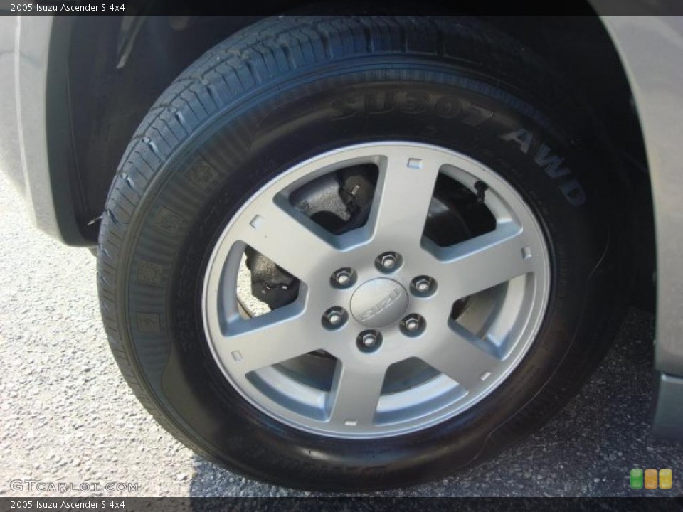 2005 Isuzu Ascender S 4x4 Wheel and Tire Photo #49228268