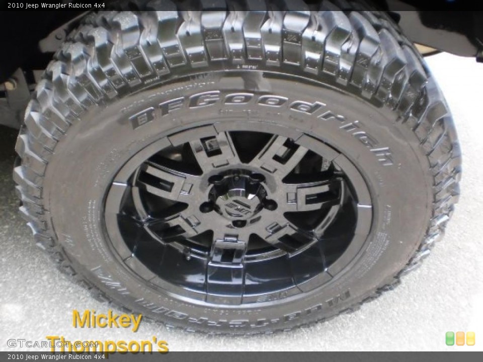 2010 Jeep Wrangler Custom Wheel and Tire Photo #49229861