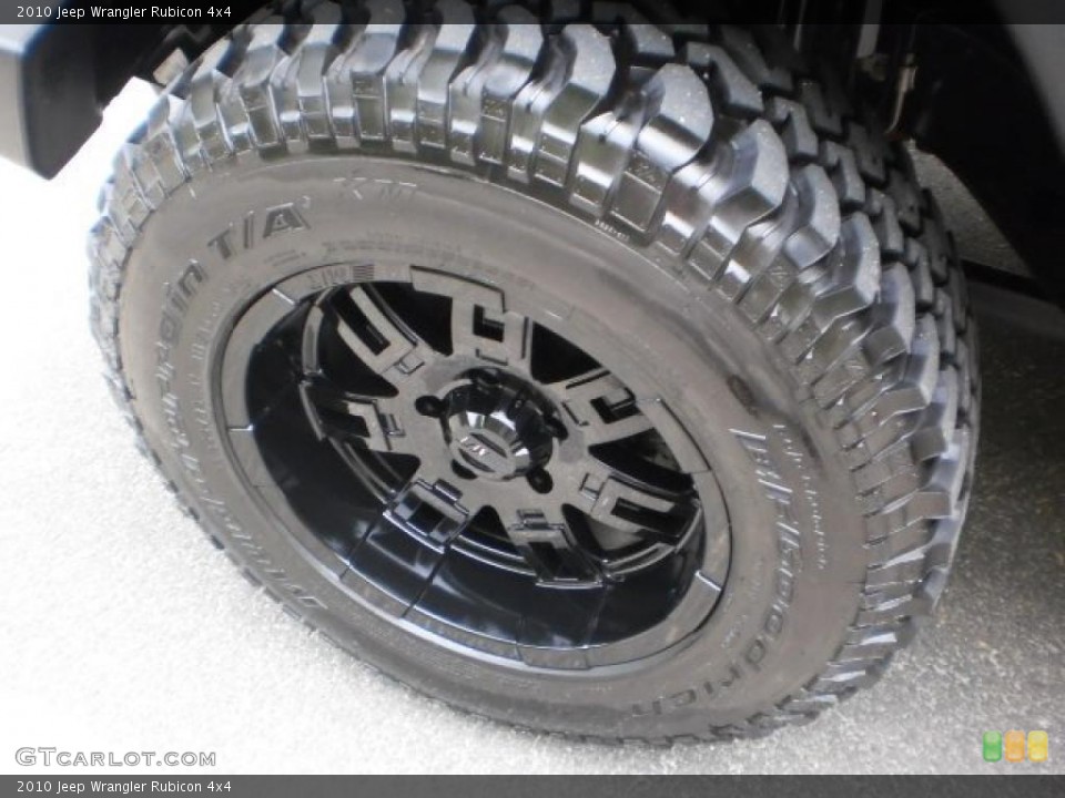 2010 Jeep Wrangler Custom Wheel and Tire Photo #49229873