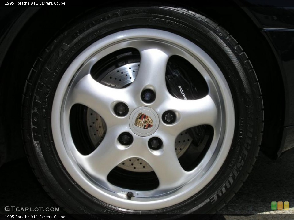 1995 Porsche 911 Carrera Coupe Wheel and Tire Photo #49235114