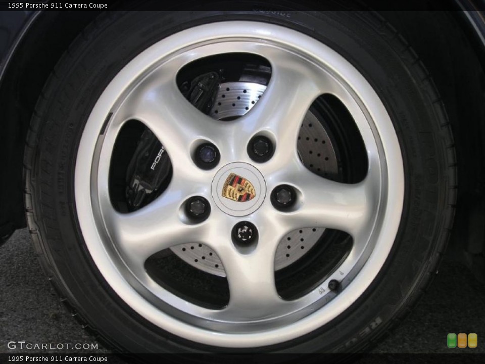 1995 Porsche 911 Carrera Coupe Wheel and Tire Photo #49235120