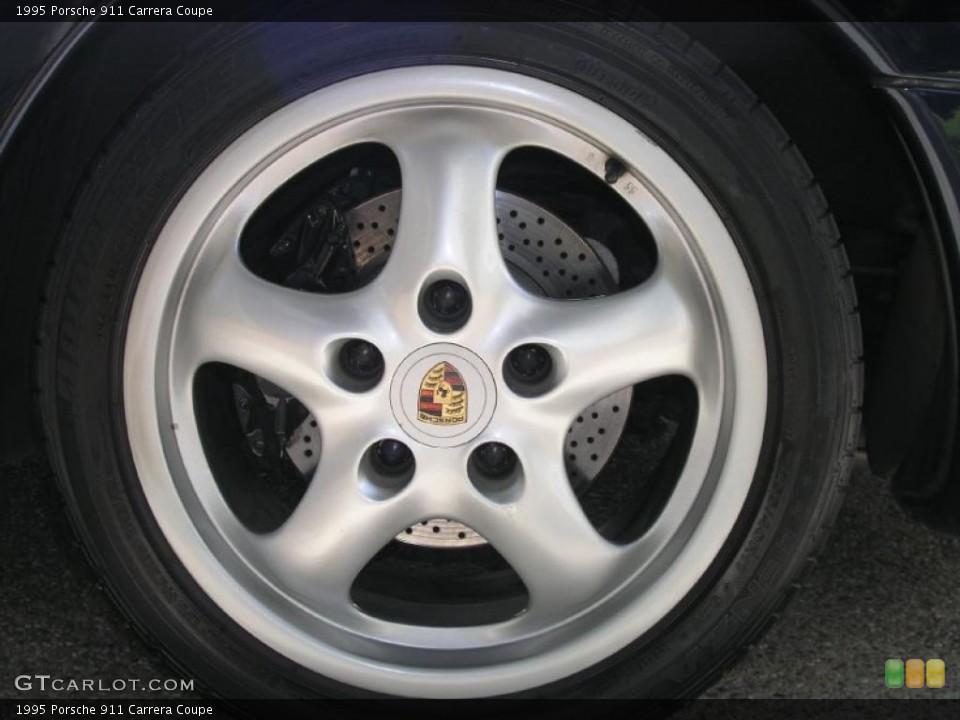 1995 Porsche 911 Carrera Coupe Wheel and Tire Photo #49235135