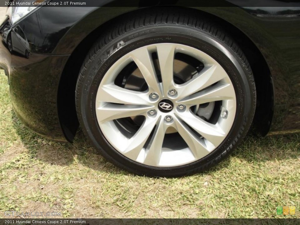 2011 Hyundai Genesis Coupe 2.0T Premium Wheel and Tire Photo #49236735