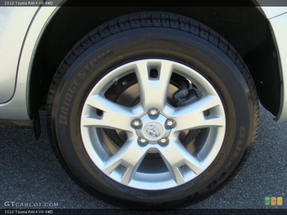 2010 Toyota RAV4 V6 4WD Wheel and Tire Photo #49241922