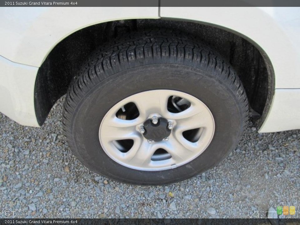 2011 Suzuki Grand Vitara Premium 4x4 Wheel and Tire Photo #49247864
