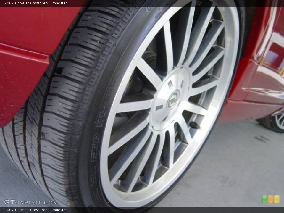 2007 Chrysler Crossfire SE Roadster Wheel and Tire Photo #492493