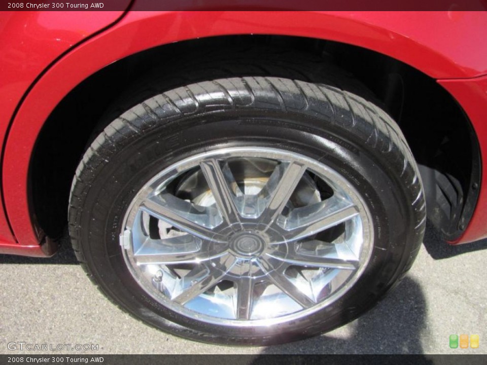 2008 Chrysler 300 Touring AWD Wheel and Tire Photo #49250936