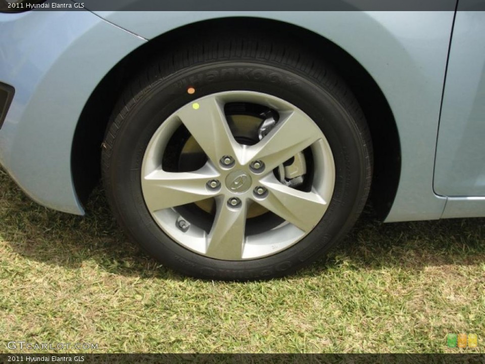 2011 Hyundai Elantra GLS Wheel and Tire Photo #49255970