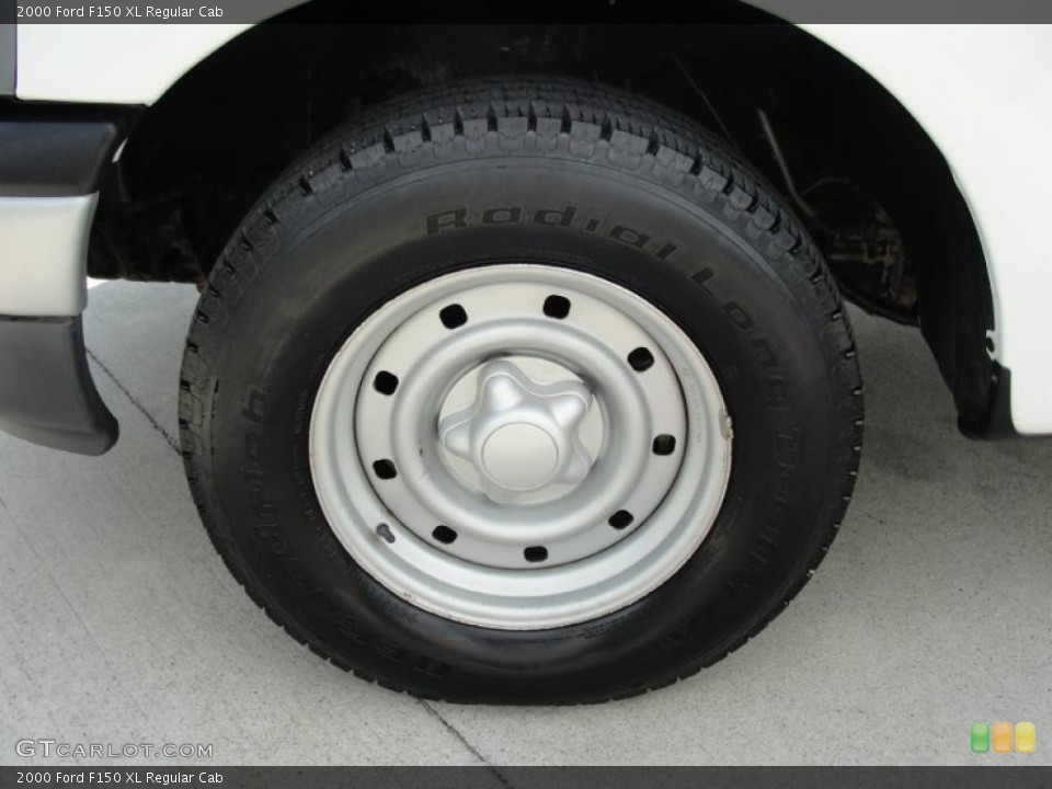 2000 Ford F150 XL Regular Cab Wheel and Tire Photo #49257197