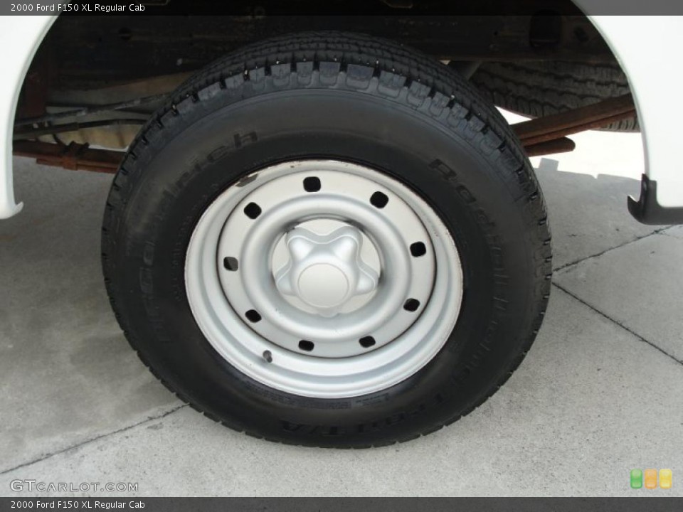2000 Ford F150 XL Regular Cab Wheel and Tire Photo #49257212
