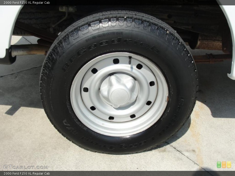 2000 Ford F150 XL Regular Cab Wheel and Tire Photo #49257227