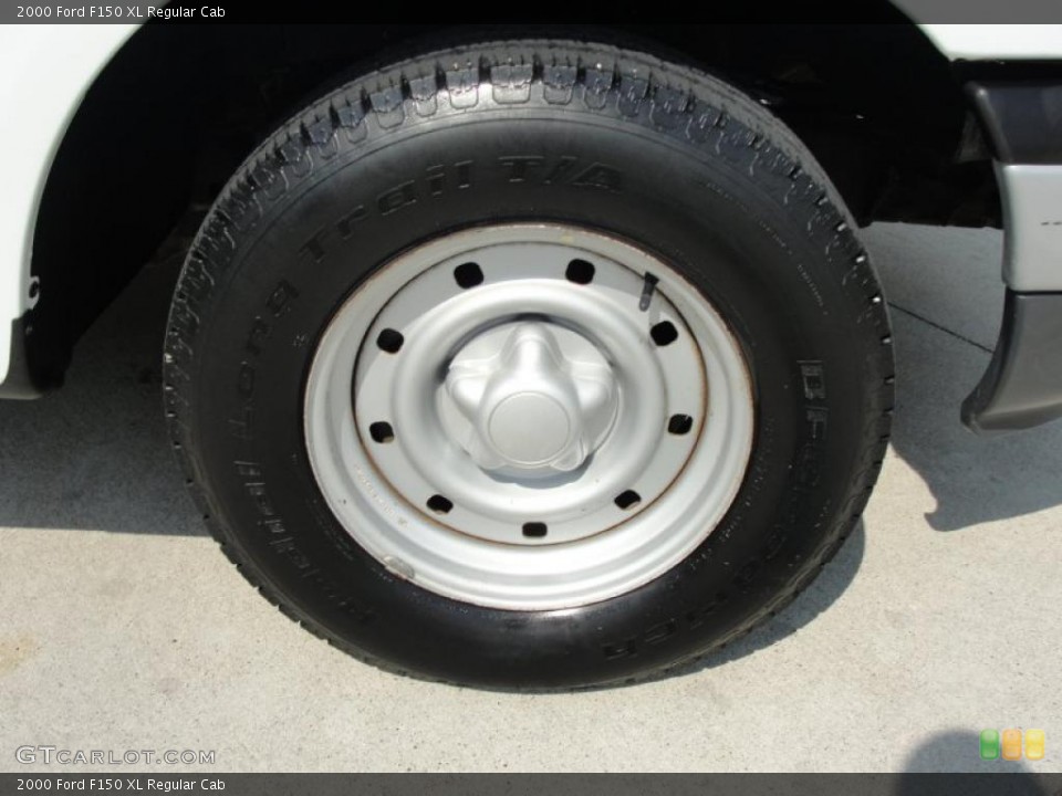 2000 Ford F150 XL Regular Cab Wheel and Tire Photo #49257242