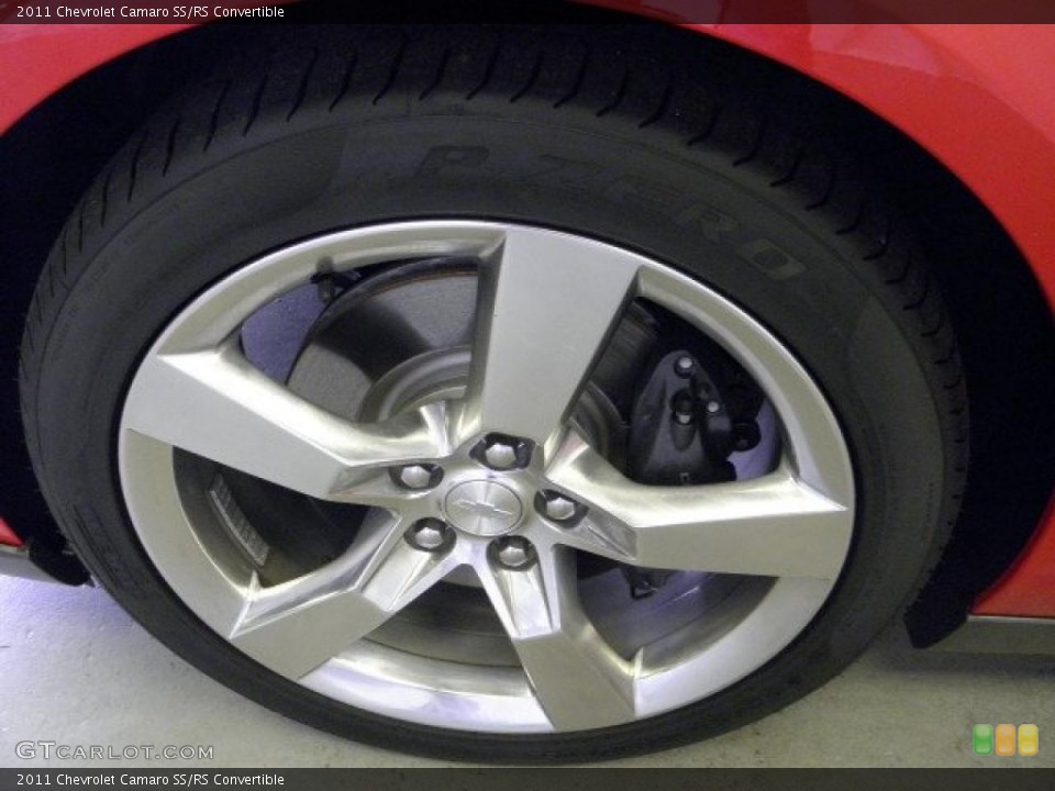 2011 Chevrolet Camaro SS/RS Convertible Wheel and Tire Photo #49276319